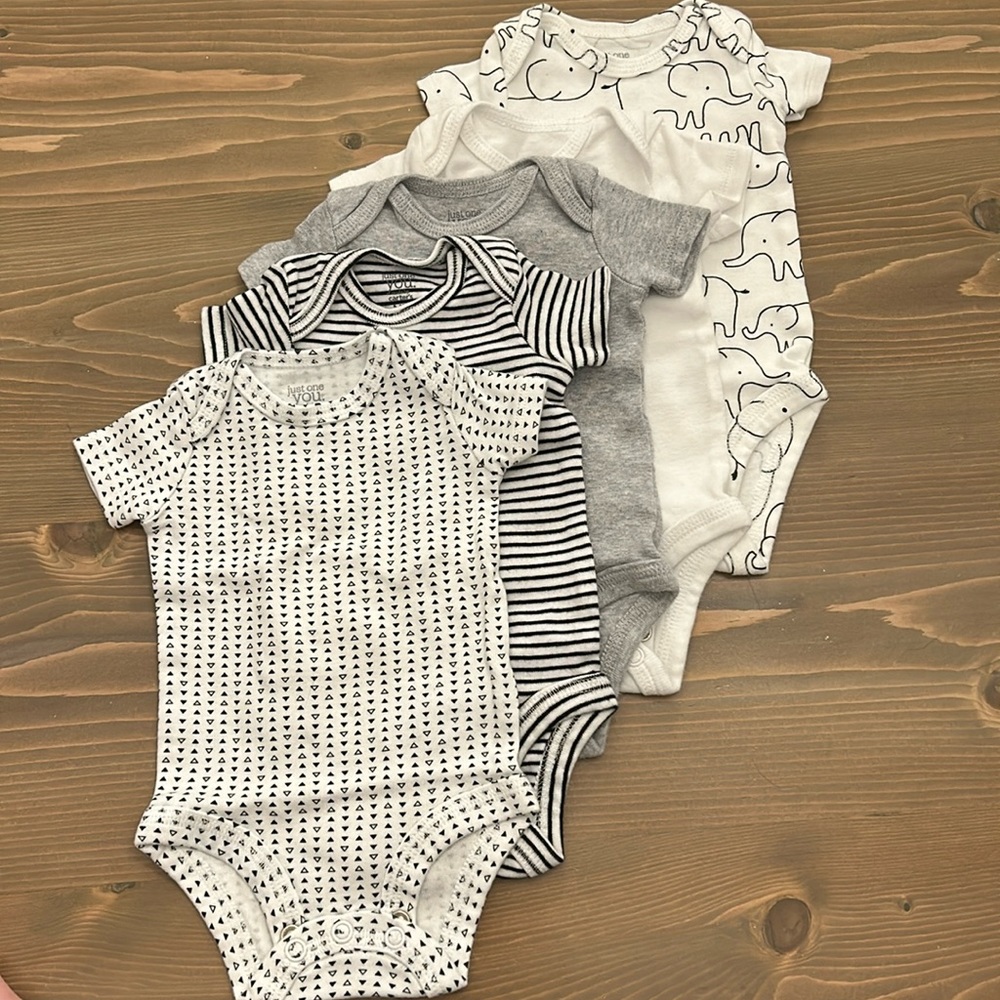 Just One You newborn onesies - 5